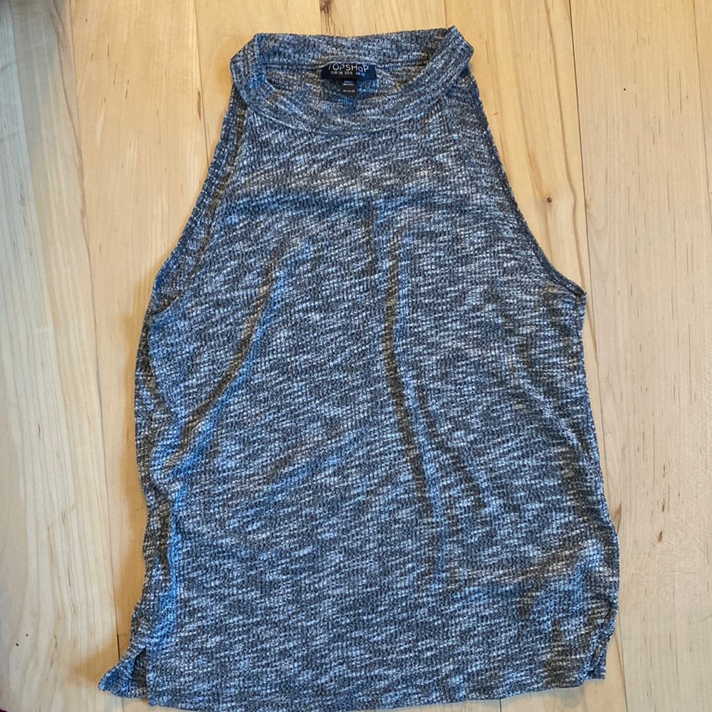 TOPSHOP high neck tank